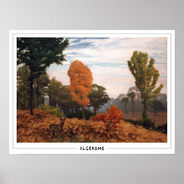 Jean-Léon Gérôme Zedign Art Poster #245 (Vorne)