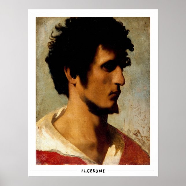 Jean-Léon Gérôme Zedign Art Poster #289 (Vorne)