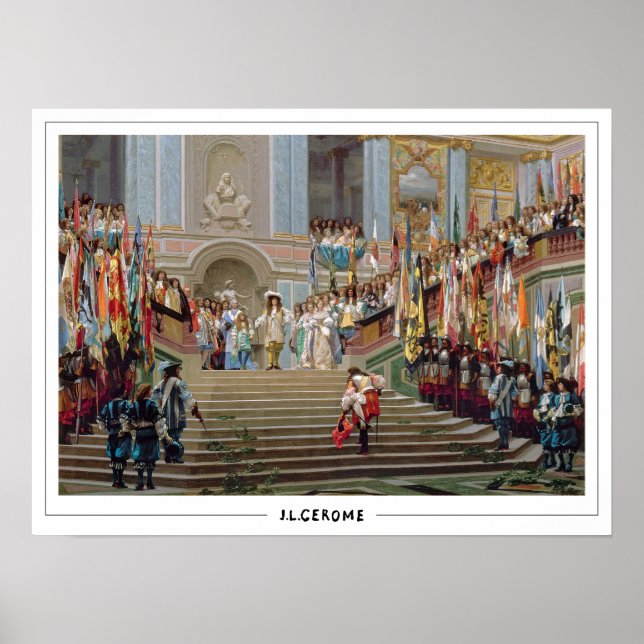 Jean-Léon Gérôme Zedign Art Poster #42 (Vorne)