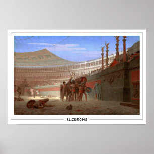 Jean-Léon Gérôme Zedign Kunstposter #150 Poster