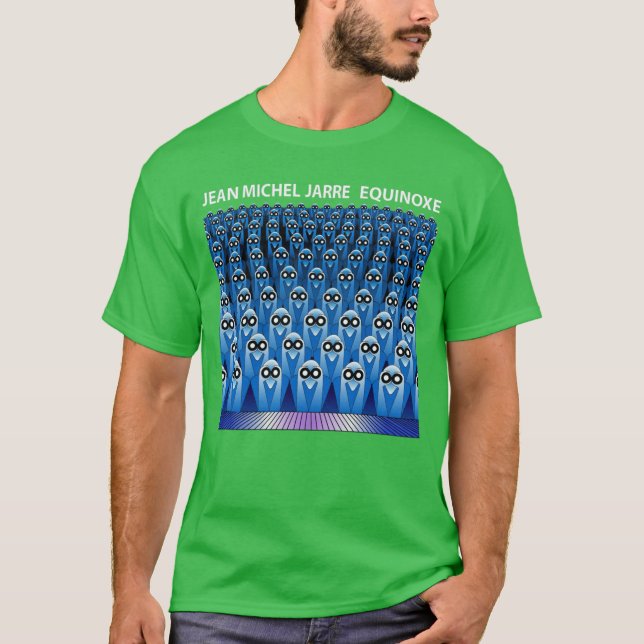 Jean Michel Jarre Equinoe LP artwork vinyl electro T-Shirt (Vorderseite)