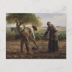 Jean Millet Painting Postkarte