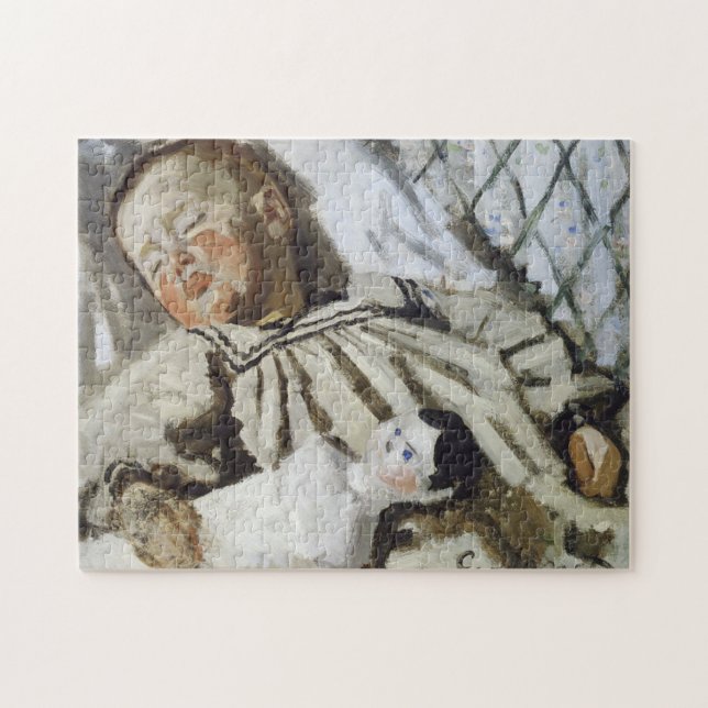 Jean Monet Asleep Monet Fine Art (Horizontal)