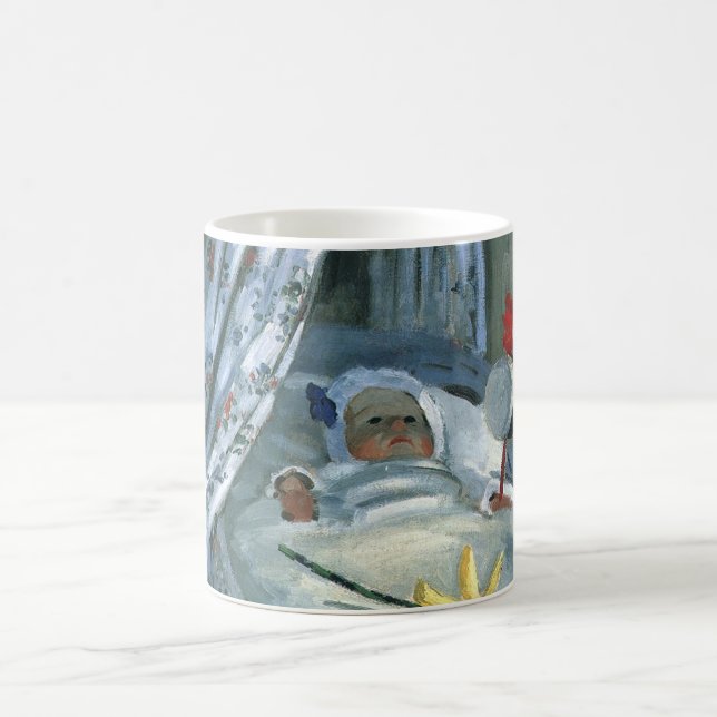 Jean Monet von Claude Monet in Seiner Wiege Kaffeetasse (Mittel)
