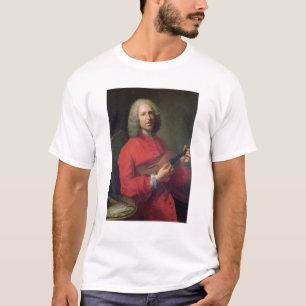Jean-Philippe Rameau mit einer Violine T-Shirt