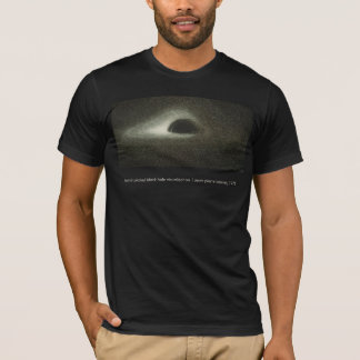 Jean-Pierre Luminets Schwarzes Loch (1979) T-Shirt
