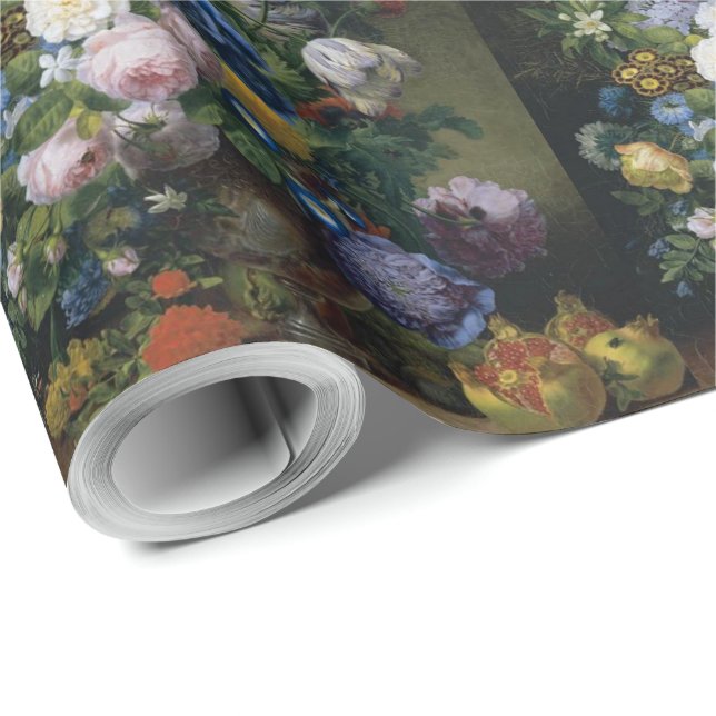 Jean-Pierre-Xavier Bidauld still life with Tulips Geschenkpapier (Rolleneckpunkt)