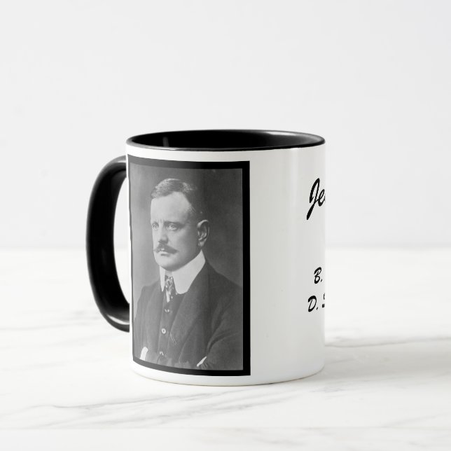 Jean Sibelius Classic Composer-Tasse Tasse (Vorderseite Links)