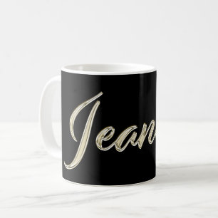Jeanette white gold Handwriting Tasse Kaffeetasse