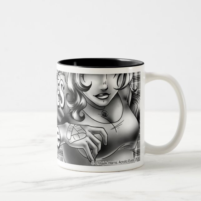 Jeanie, tasse monochrome de logo (Droit)