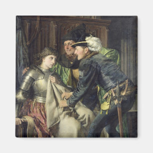 Jeanne d'Arc beleidigte in Gefängnis, 1866 Magnet