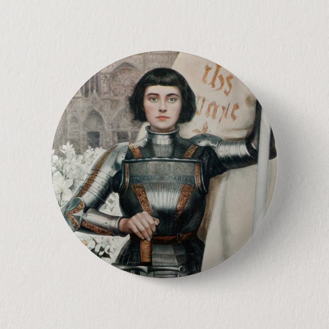 Jeanne d'Arc Button (Vorderseite)