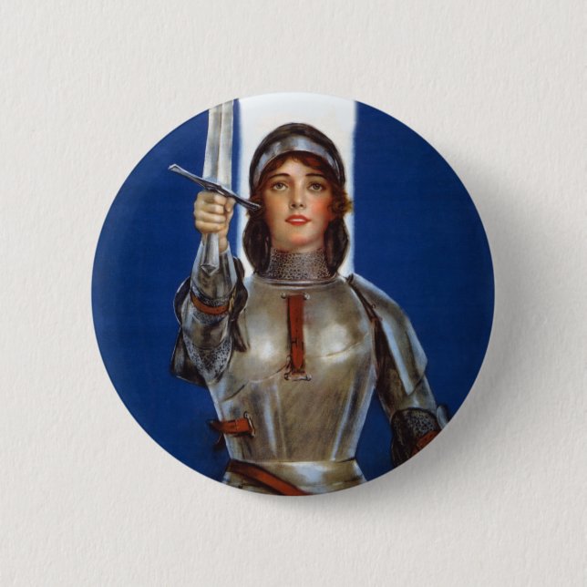 Jeanne d'Arc Button (Vorderseite)