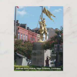 Jeanne d'Arc New Orleans Postkarte