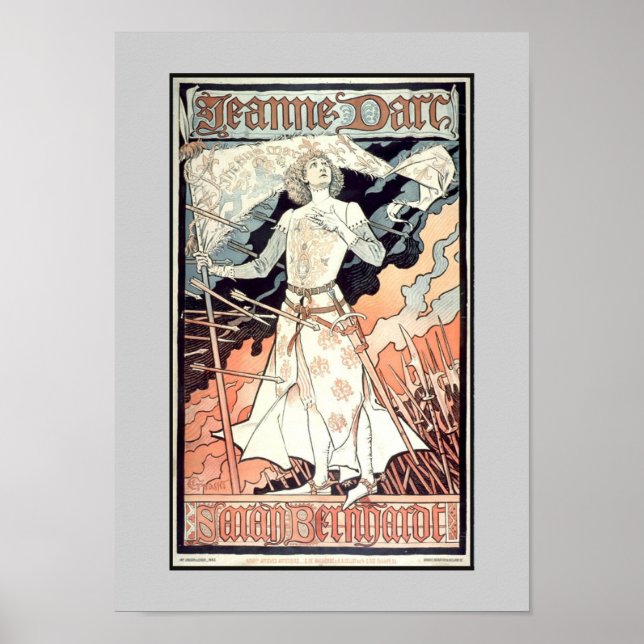 Jeanne D'Arc Poster (Vorne)
