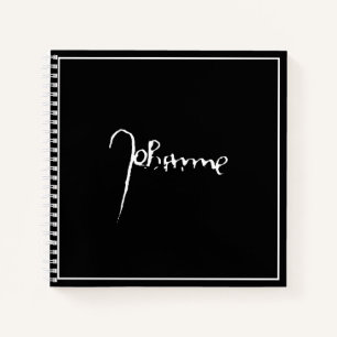 Jeanne d'Arc Saint Joan Heilige Johanna Signature Notizbuch