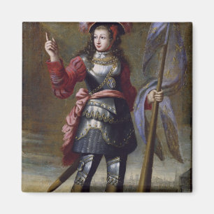 Jeanne d'Arc vor Orleans Magnet