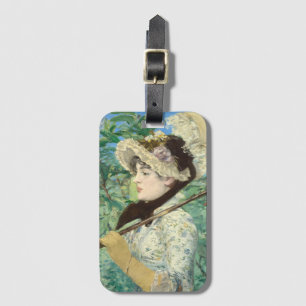 Jeanne (Frühjahr) Edouard Manet Gepäckanhänger