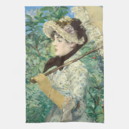 Jeanne (Frühjahr) Edouard Manet Geschirrtuch