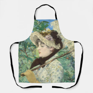 Jeanne (Frühjahr) Edouard Manet Schürze