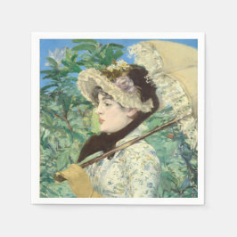 Jeanne (Frühjahr) Edouard Manet Serviette