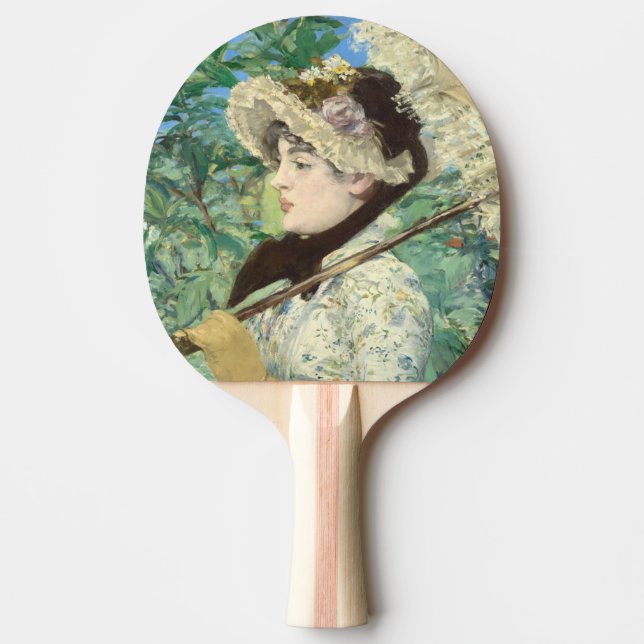 Jeanne (Frühjahr) Edouard Manet Tischtennis Schläger (Vorderseite)