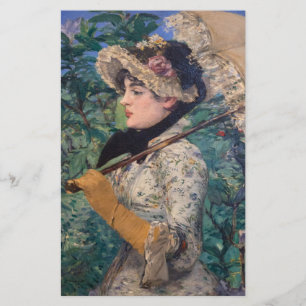 Jeanne (Frühling) Von Édouard Manet Briefpapier