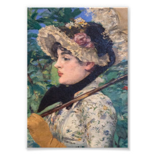 Jeanne (Frühling) von Édouard Manet Fotodruck