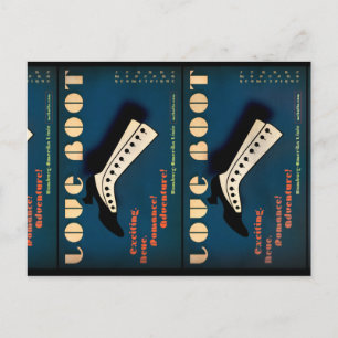 Jeanne: Liebe Boot Postkarte