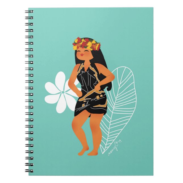 Jeanne'-Notizbuch s Dance Notizblock (Vorderseite)