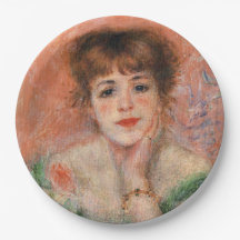 Jeanne Samary in einem Necked Dress (von Renoir)