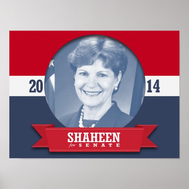 JEANNE SHAHEEN CAMPAIGN POSTER (Vorne)