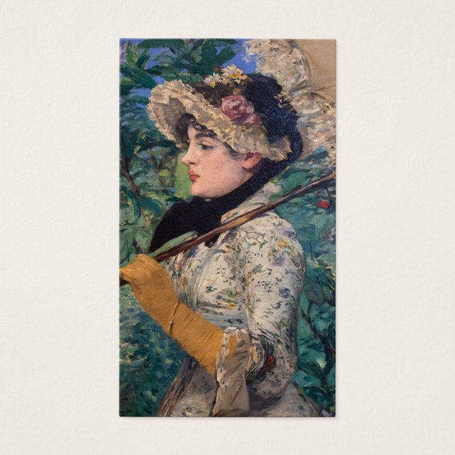 Jeanne (Spring) von Édouard Manet (Vorderseite)
