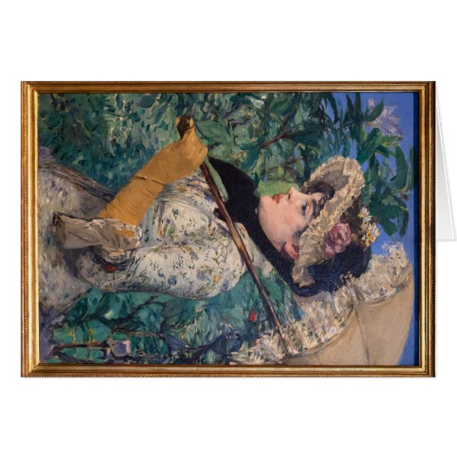 Jeanne (Spring) von Édouard Manet (Vorderseite (Horizontal))
