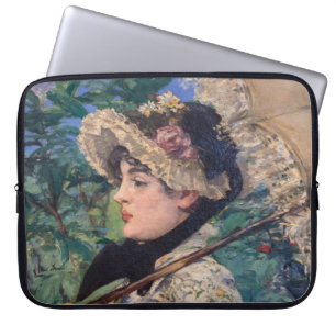 Jeanne (Spring) von Édouard Manet Laptopschutzhülle