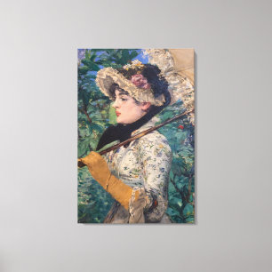 Jeanne (Spring) von Édouard Manet Leinwanddruck