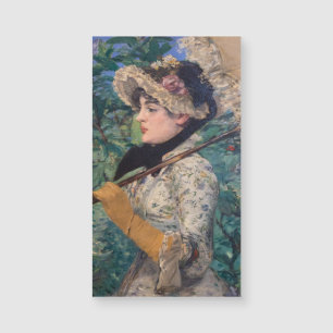 Jeanne (Spring) von Édouard Manet Magnetkarte