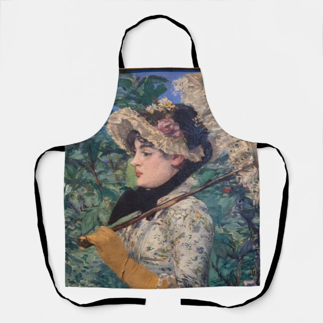 Jeanne (Spring) von Édouard Manet Schürze (Vorderseite)