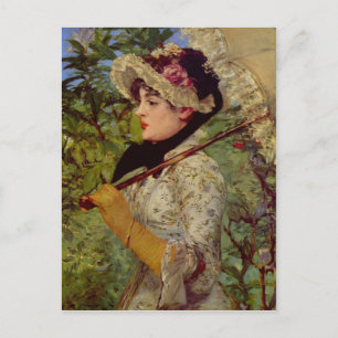 Jeanne von Edouard Manet Postkarte