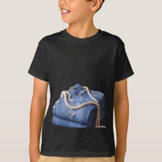 Jeans and Pearls for Ladys 2025 Jean with Pearls T-Shirt