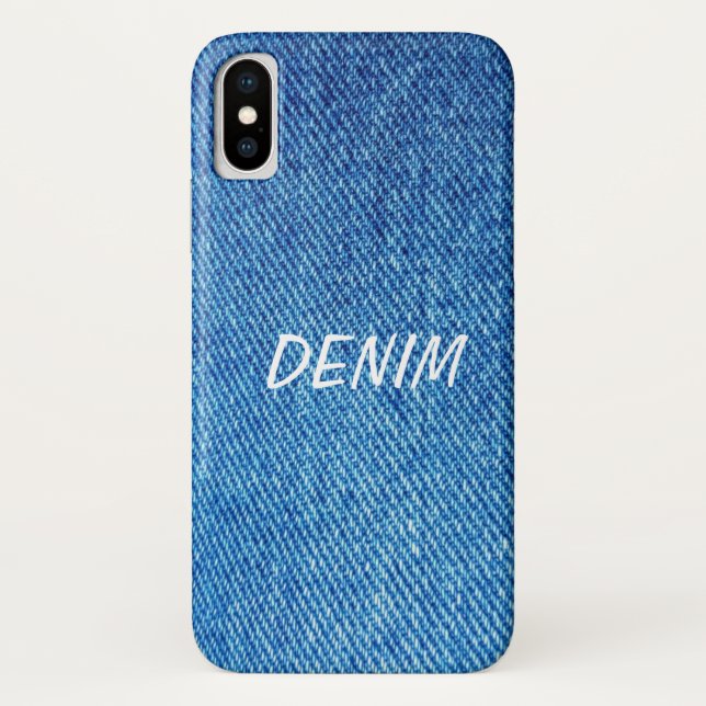 Jeans Case-Mate iPhone Hülle (Rückseite)
