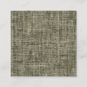 Jean's Fabric Design Kissen Cover Quadratische Visitenkarte