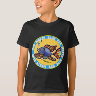 Jeans-Fische T-Shirt
