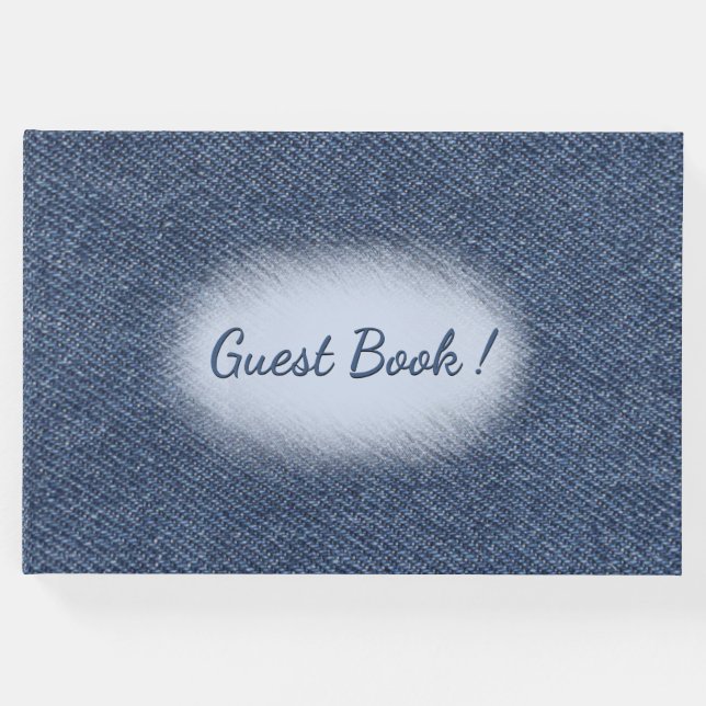 Jeans Gästebuch (Vorderseite)