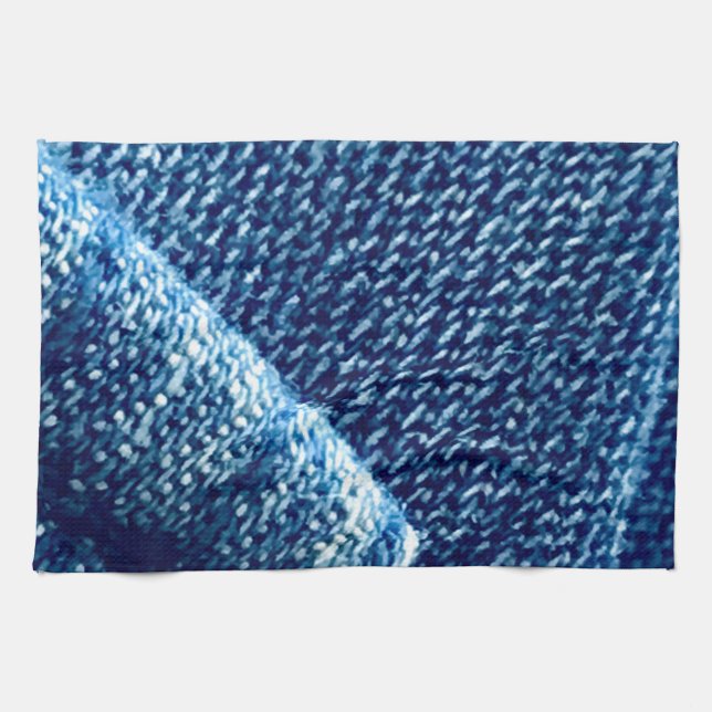 Jeans Geschirrtuch (Horizontal)