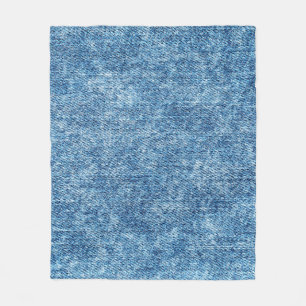 Jeans in Säure waschen blau. Denim Hintergrund, Te Fleecedecke