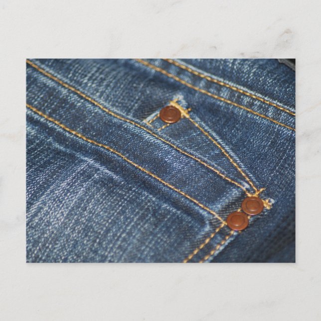 Jeans Postkarte (Vorderseite)
