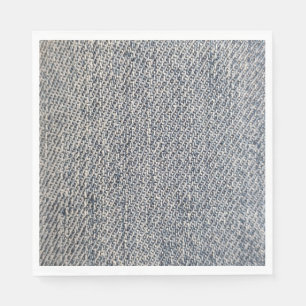 Jeans Stoff Serviette