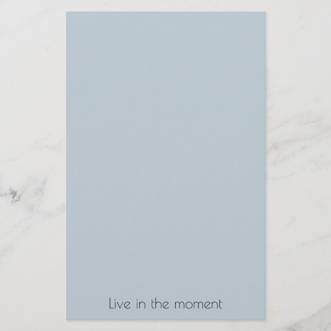 Jeansblau Briefpapier (Vorderseite)