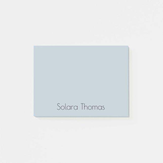 Jeansblau Post-it Klebezettel (Vorderseite)